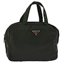 PRADA Sac à main Nylon Vert Auth ac2782 - Prada