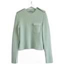 Prada AW23 Wool & Cashmere Utility Sweater