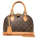 Bolso satchel Alma BB marrón con monograma de Louis Vuitton