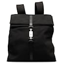 Black Gucci Canvas Jackie Backpack
