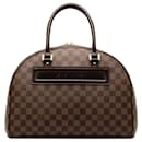 Brown Louis Vuitton Damier Ebene Nolita 24 Heures Handtasche