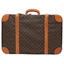 Vintage Brown Louis Vuitton Monogram Suitcase