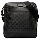 Black Gucci GG Imprime Crossbody Bag