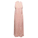 Vintage-Kleid mit Aufdruck in Pink und Multicolor von Emilio Pucci, Größe US  8