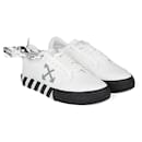 Off-White Low Vulcanized  Eco Canvas Sneakers - White Grey - Off White