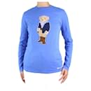 Camiseta Polo Bear de manga larga azul - talla M - Polo Ralph Lauren