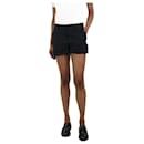 Mini shorts negros con bolsillo - talla US 2 - Theory