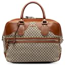 Gucci Gray Diamante Travel Bag