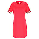 Tommy Hilfiger Damen-Kleid mit normaler Passform aus rotem Polyamid