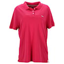 Tommy Hilfiger Damen Classics Poloshirt in regulärer Passform aus rosa Baumwolle