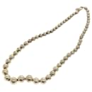 Tiffany&Co. Pearl Necklace Ag925 Silver Auth am5862 - Autre Marque