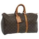 Louis Vuitton-Monogramm Keepall 45 Boston Bag M.41428 LV Auth 66106