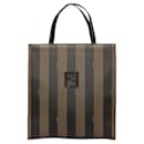 Fendi Pequin marrone 2Tote TOTALE