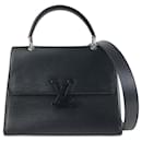 Bolso satchel Louis Vuitton Epi Grenelle PM negro