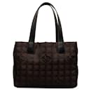 Brown Chanel New Travel Line Tote