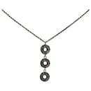 Tiffany Silver 1837 Three Drop Circle Pendant Necklace - Tiffany & Co