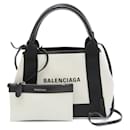 Balenciaga Navy Cabas