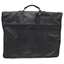 LONGCHAMP SUIT HOLDER IN BLACK SEEDED LEATHER LEATHER CLOTHES HOLDER BAG - Longchamp