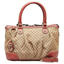 Diamante Canvas Sukey Handbag 247902 - Gucci