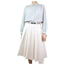 Pale mint silk blouse - size UK 8 - Berenice