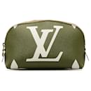 Green Louis Vuitton Monogram Giant Cosmetic Pouch