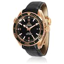 Omega Seamaster Planeta Oceano 232.63.46.21.01.001 relógio masculino 18kt rosa ouro