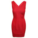 Sleeveless Red Dress - Autre Marque