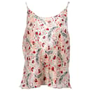 Paco Rabanne Printed Tank Top in Multicolor Polyester