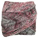 Minifalda drapeada de colores - Autre Marque