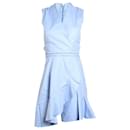 Pastel Blue Sleeveless Dress - Autre Marque