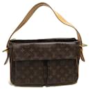 Louis Vuitton Monogram Viva Cite GM Sac à bandoulière en toile M51163 en bon état