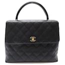 Chanel CC Caviar Kelly Handbag Leather Handbag in Excellent condition
