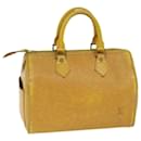 Louis Vuitton Epi Speedy 25 Hand Bag Tassili Yellow M43019 LV Auth 67030
