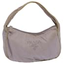 PRADA Hand Bag Nylon Purple Auth 67321 - Prada