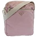 PRADA Shoulder Bag Nylon Pink Auth 67417 - Prada