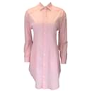 Marni Light Pink Organic Yarn Dyed Cotton Poplin Dress - Autre Marque