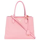 Prada Saffiano Leather Pink Galleria Handbag
