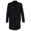 Etro Over Coat in Navy Blue Cashmere