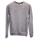 Theory Crewneck Sweater in Grey Wool