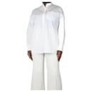 Camisa blanca con bolsillo - talla M - Autre Marque