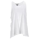 Camiseta sin mangas Tommy Hilfiger para mujer en algodón blanco