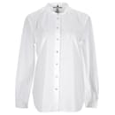 Womens Relaxed Fit Long Sleeve Shirt Woven Top - Tommy Hilfiger