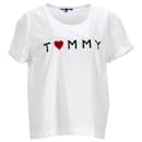 Camiseta feminina confortável de manga curta - Tommy Hilfiger