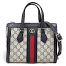 Sac tote Gucci GG Supreme Ophidia en cuir 547551 en très bon état