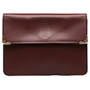 Cartier Must de Cartier Clutch Bag  Leather Clutch Bag in Good condition