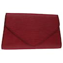LOUIS VUITTON Epi Art Deco Clutch Bag Red M52637 LV Auth yk10840 - Louis Vuitton