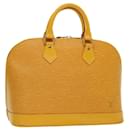LOUIS VUITTON Epi Alma Hand Bag Tassili Yellow M52149 LV Auth 67052 - Louis Vuitton