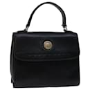 Burberrys Hand Bag Leather Black Auth 67181 - Autre Marque