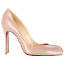Christian Louboutin Corneille 100 Pumps in Beige Leather