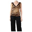 Leopard print sleeveless leopard print cami top - size S - Dolce & Gabbana